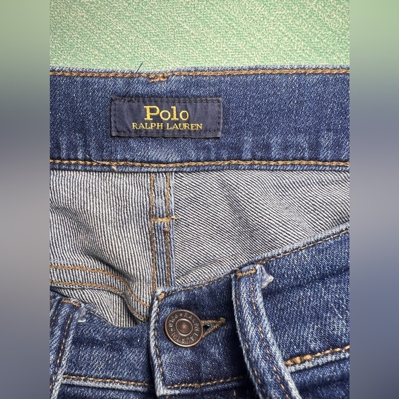 Polo Ralph Lauren Jenn Flare Denim Jeans in Dark Indigo Size 29 - Picture 8 of 14